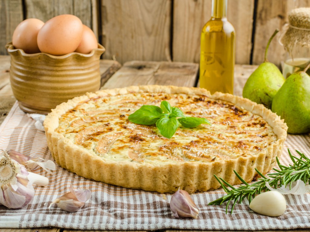 tarte aux poires