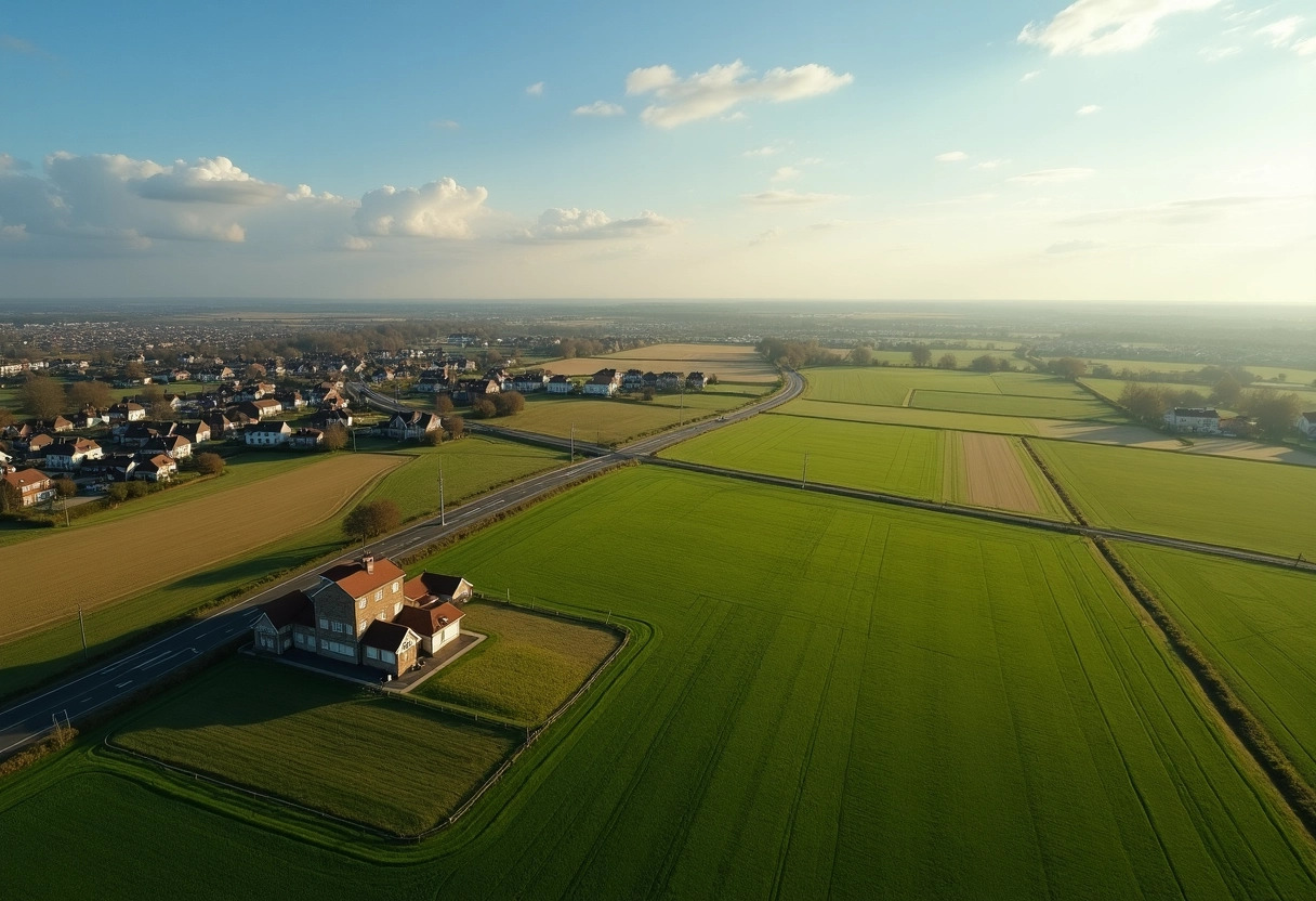 étalement urbain terres agricoles